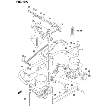THROTTLE BODY FITTING PARTS