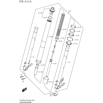 FRONT FORK DAMPER (DL1050RR)