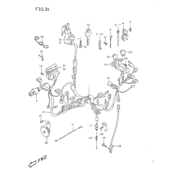 WIRING HARNESS (MODEL T/V)