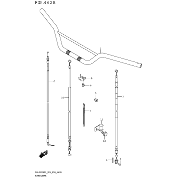 HANDLEBAR (DR-Z125:E28)