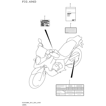 LABEL (DL650XAM4 E03)