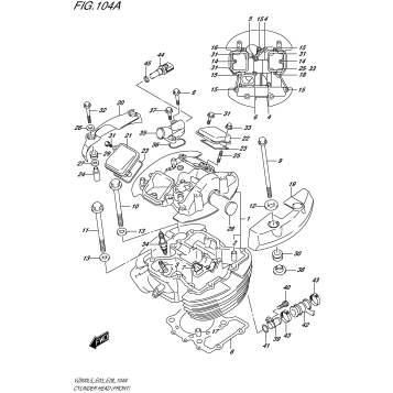 CYLINDER HEAD (FRONT)