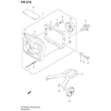 HEADLAMP (MODEL K2/K3/K4)