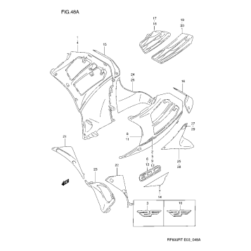 UNDER COWLING BODY (MODEL S/T)