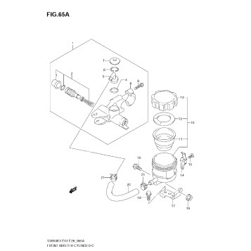 FRONT MASTER CYLINDER (SV650SAK7)