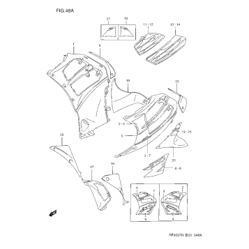 UNDER COWLING BODY (RF900RZS)