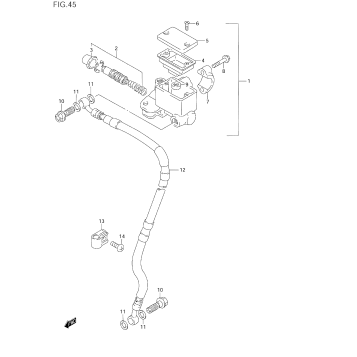 FRONT MASTER CYLINDER