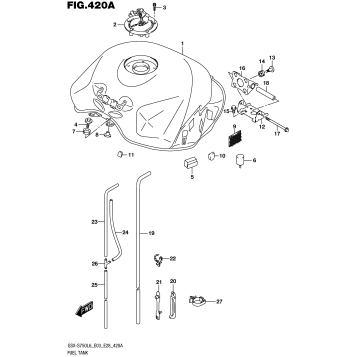 FUEL TANK (FOR YKV,AJX)