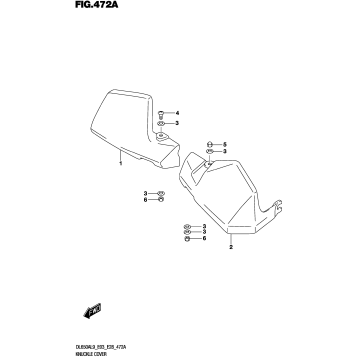 KNUCKLE COVER (DL650XA)