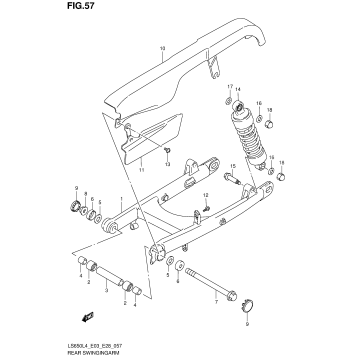REAR SWINGINGARM