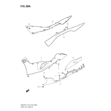 SIDE LEG SHIELD (MODEL K9)
