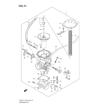 CARBURETOR (LS650L1 E3)