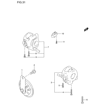 HORN / HANDLE SWITCH