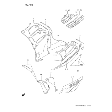 UNDER COWLING BODY (MODEL T)
