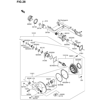 DRIVE SHAFT/FINAL GEAR