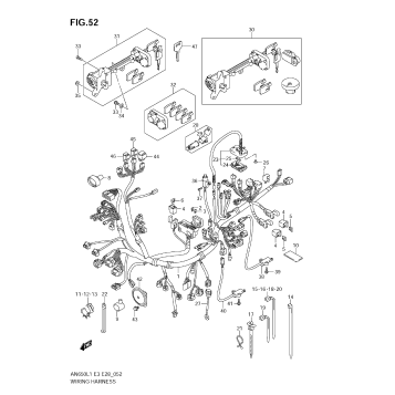 WIRING HARNESS (AN650 L1 E33)