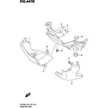 FRAME BODY COVER (VZR1800BZL9 E03)
