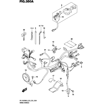 WIRING HARNESS (DR-Z400SML9 E03)