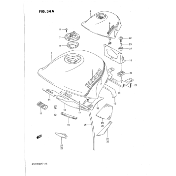 FUEL TANK (MODEL L/M)
