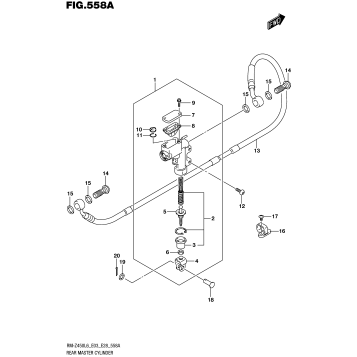 REAR MASTER CYLINDER