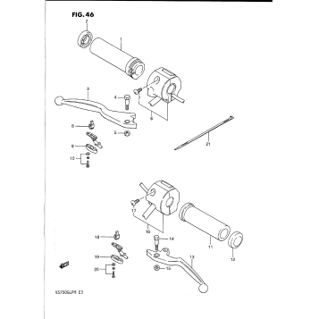 HANDLE SWITCH (MODEL J)