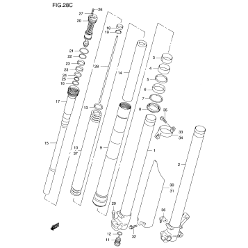 FRONT DAMPER (MODEL X)