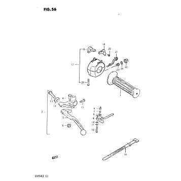 LEFT HANDLE SWITCH (GS450ET
