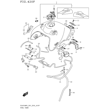 FUEL TANK (DL650XAM3E33)