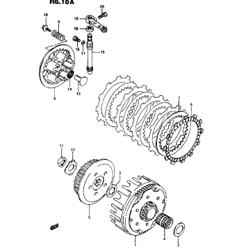 CLUTCH (MODEL K/L/M/N/P/R/S)