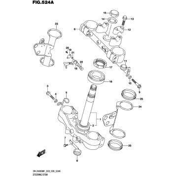 STEERING STEM (DR-Z400S)