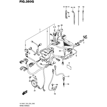 WIRING HARNESS (VL1500TL7 E33)