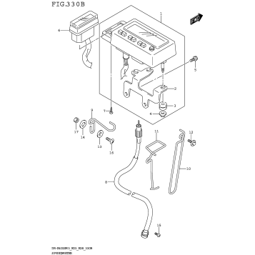 SPEEDOMETER (DR-Z400SM3 E28)