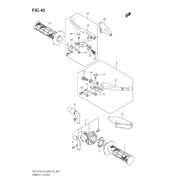 HANDLE LEVER (DR-Z125L3 E33)
