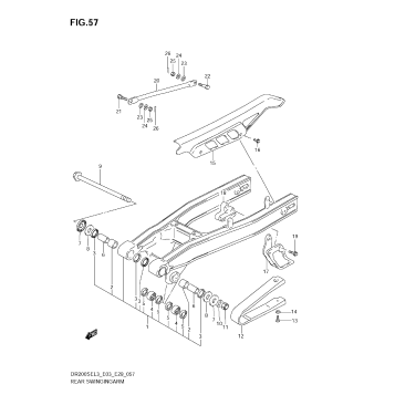 REAR SWINGINGARM