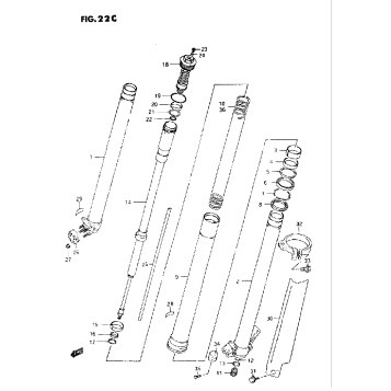 FRONT DAMPER (MODEL S)