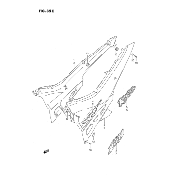 FRAME COVER (MODEL R/S)