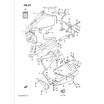COWLING (MODEL K 9SR)