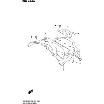 REAR FENDER EXTENSION