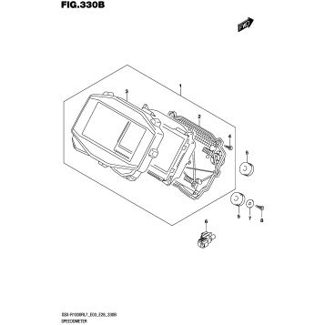 SPEEDOMETER (GSX-R1000RL7 E28)