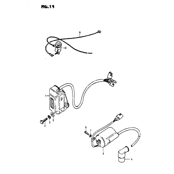CDI UNIT - IGNITION COIL (RM60N