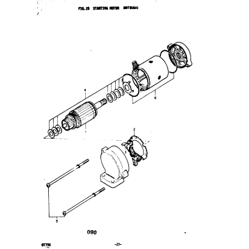 STARTING MOTOR (MUTSUBA)