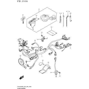 WIRING HARNESS (DR-Z400S:(E03,E28))