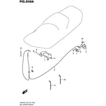 SEAT SUPPORT BRACKET