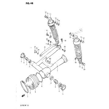 REAR SWINGING ARM