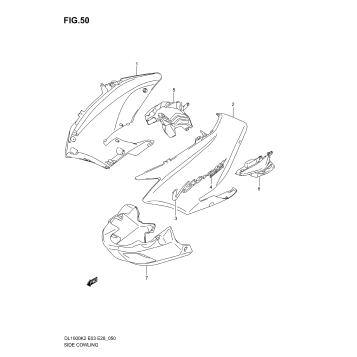 SIDE COWLING (MODEL K2)