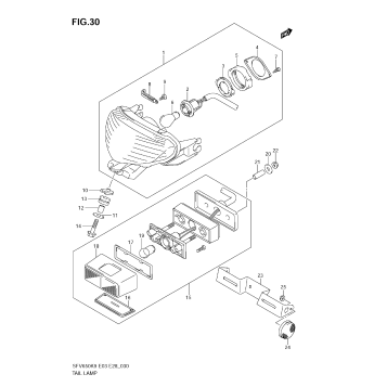 REAR COMBINATION LAMP