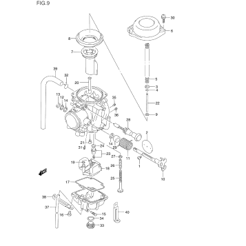 CARBURETOR (MODEL L/M)
