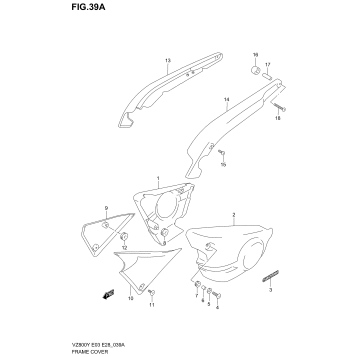 FRAME COVER (MODEL K2/K3)