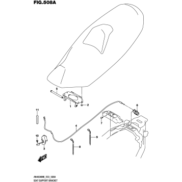 SEAT SUPPORT BRACKET