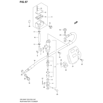 REAR MASTER CYLINDER